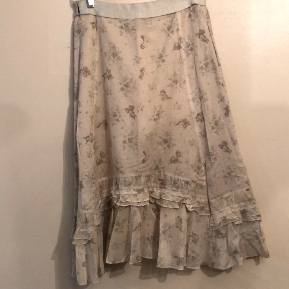 COACH X DISNEY TIERED SKIRT THUMPER BAMBI SZ 4